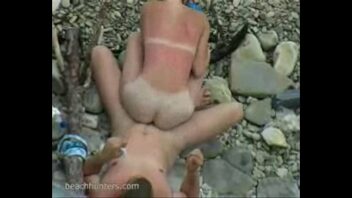 Real amateur beach voyeur