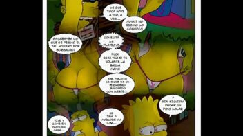 Los simpson tirando