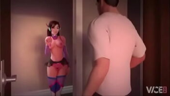 D.VA from Overwatch Sucks & Fucks Amateur Boxxx