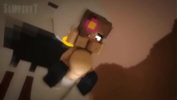 Jenny de Minecraft desnuda asiendo el delicioso